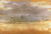 Edgar Degas Beach Landscape_2 painting